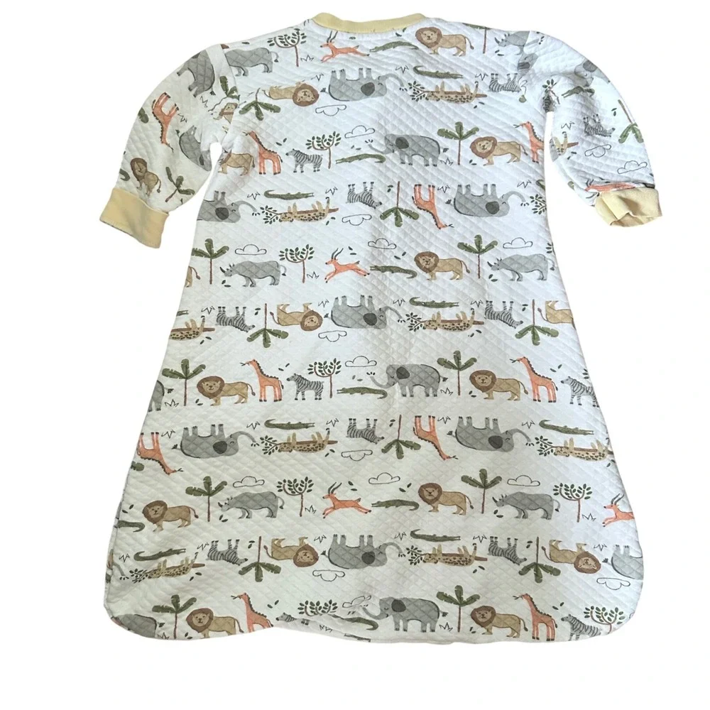 HB Baby‎ Sleep Sack Wearable Blanket 12-18M Safari Animals Print Cotton Blend